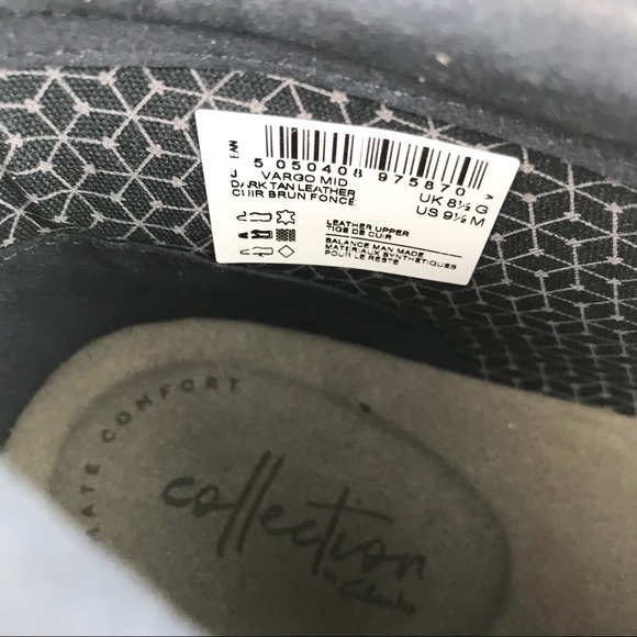 clarks vargo mid dark tan